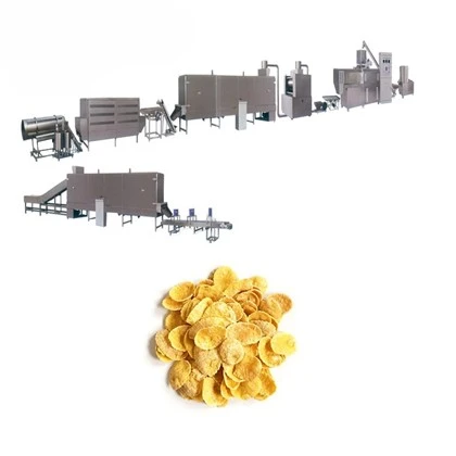 Flakes de mais che piggian Linia de produçion